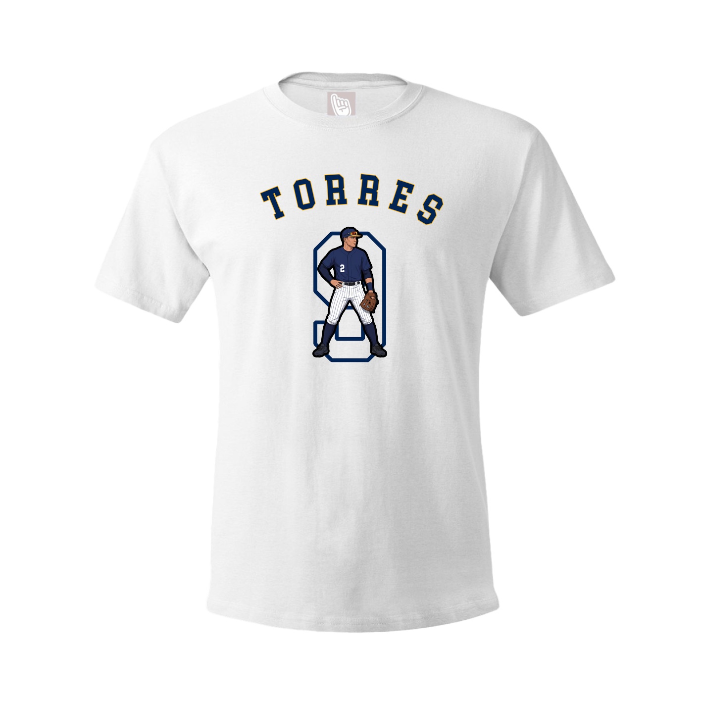 Youth Tee — Shirsey Arch in White