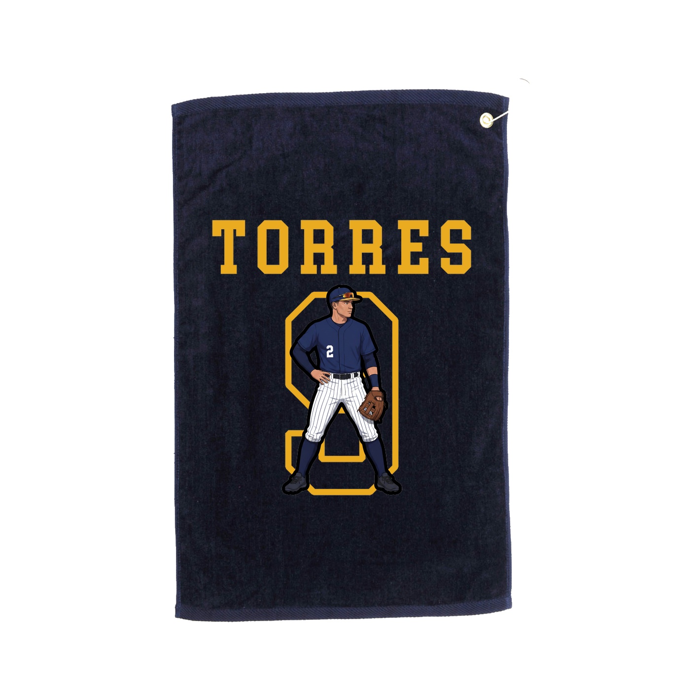 Golf Towel — Shirsey in Navy