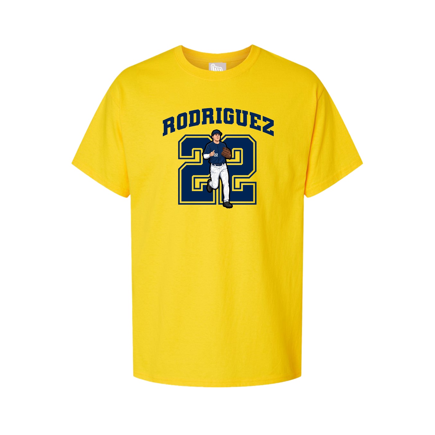Tee — Number in Gold