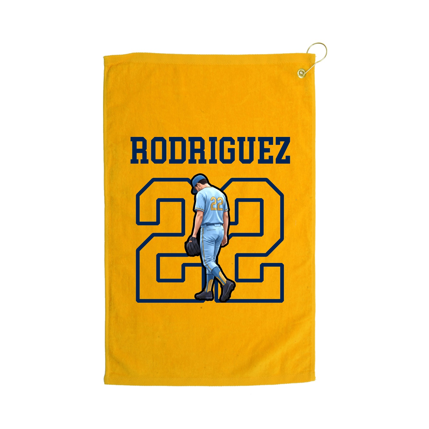 Golf Towel — Shirsey in Gold