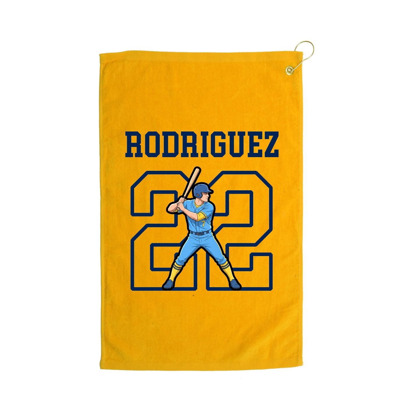 Golf Towel — Shirsey in Gold