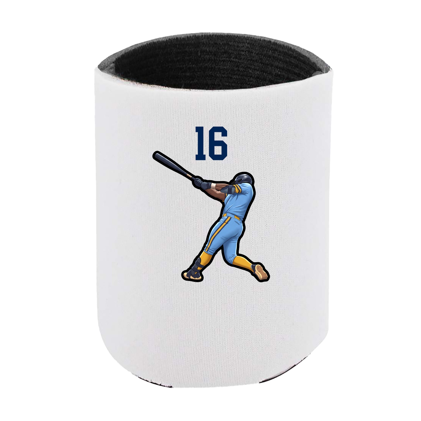 Can Holder — Number Top in White