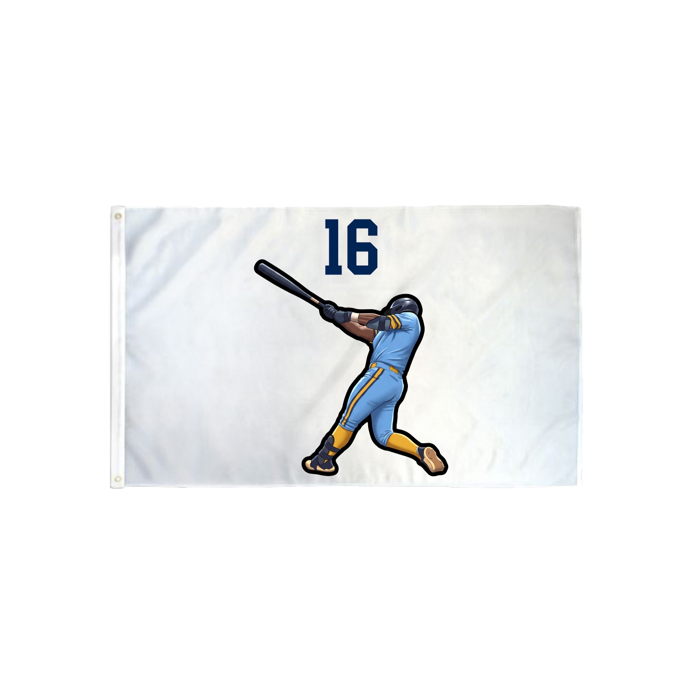 3x5 Flag — Number Top in Classic