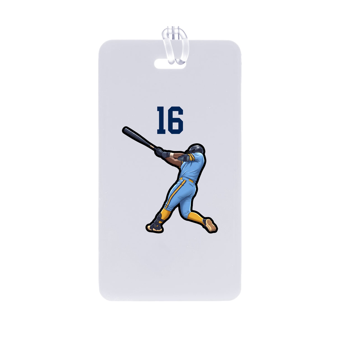 Bag Tag — Number Top in Classic