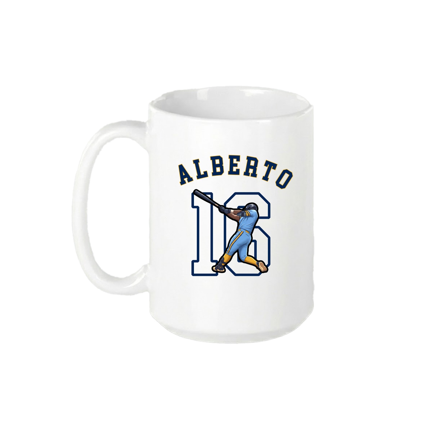 15oz Coffee Mug — Shirsey Arch in White