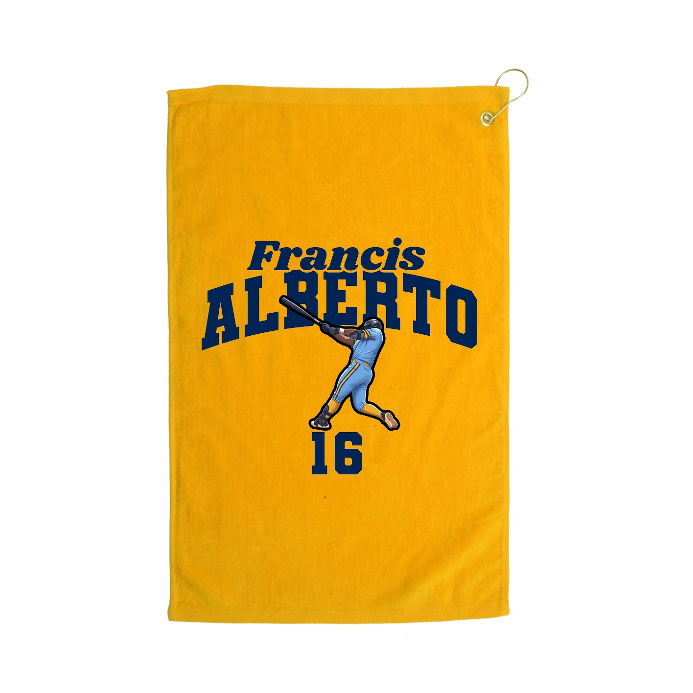 Golf Towel — Signature Arch in Gold