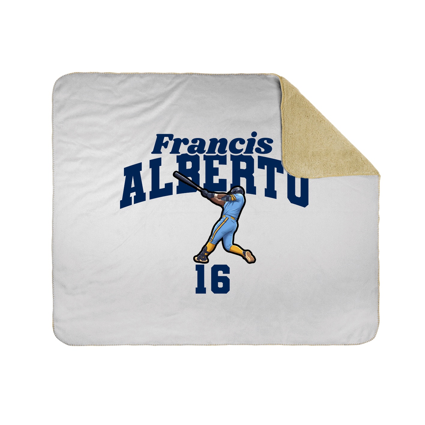 Throw Blanket — Signature Arch in White