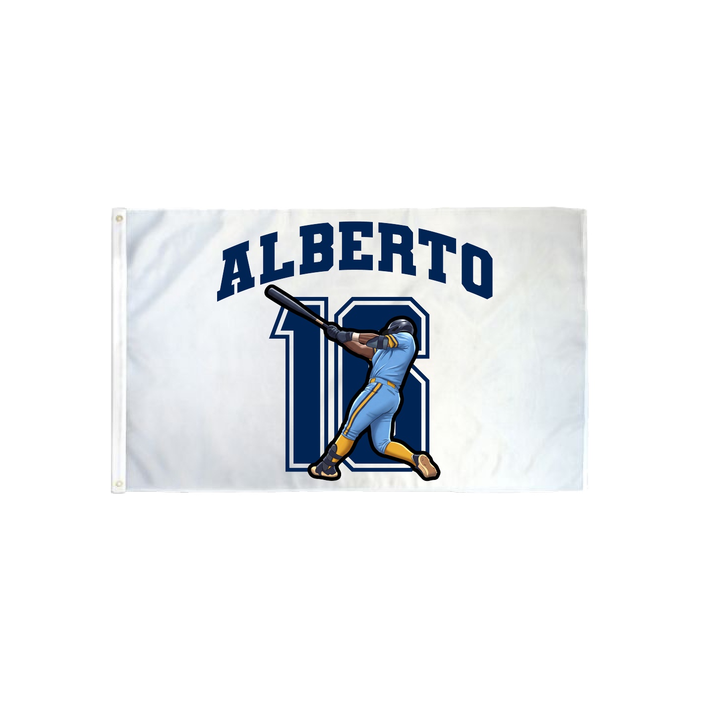 3x5 Flag — Number in Classic