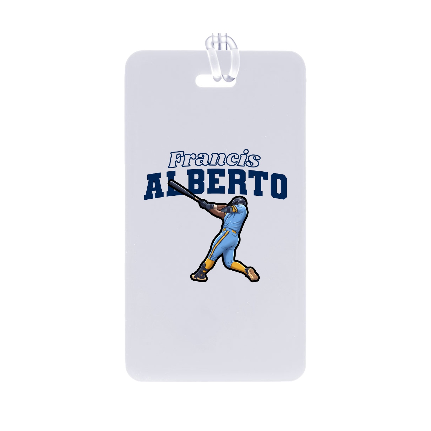 Bag Tag — Name Arch in Classic