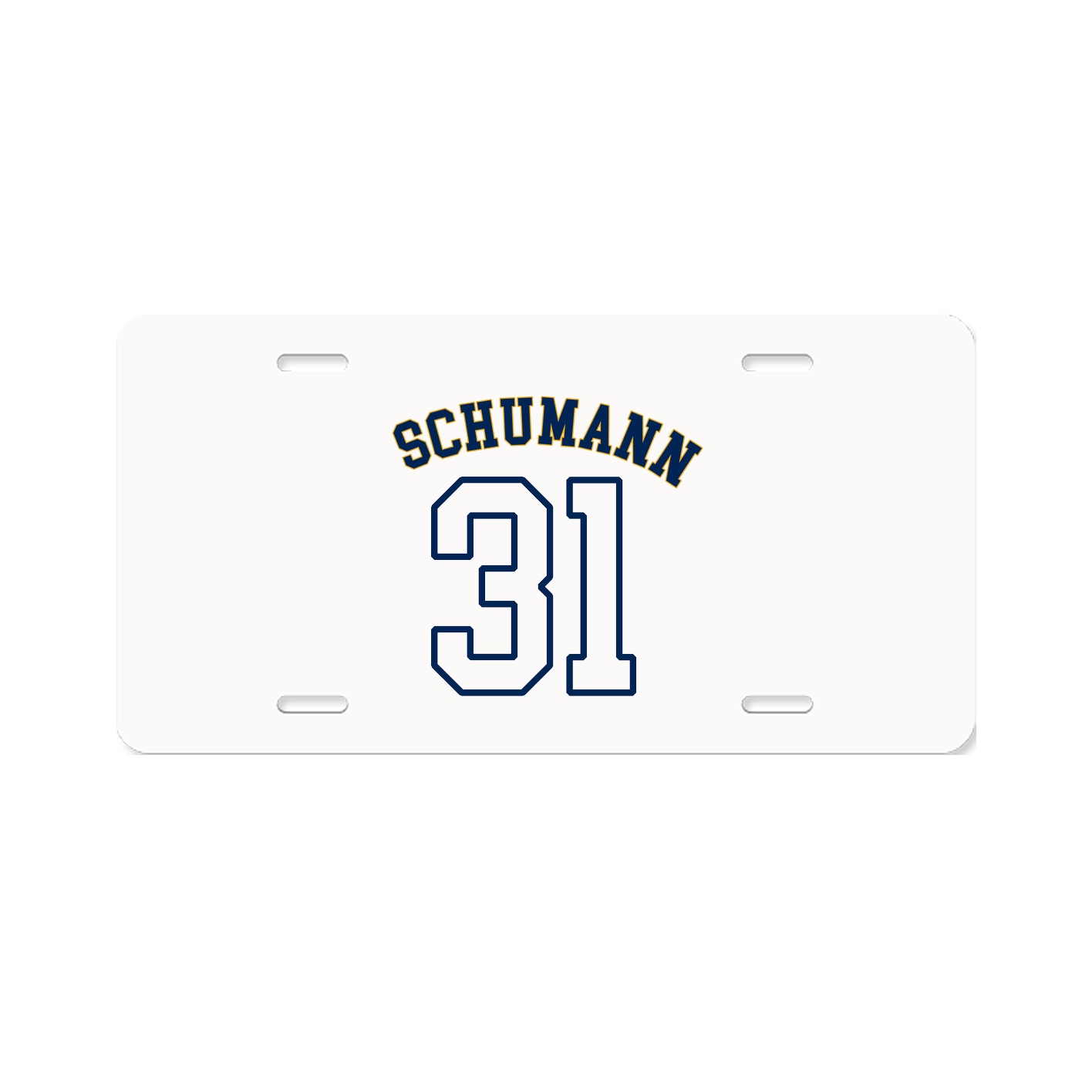 License Plate — Shirsey Arch in Classic