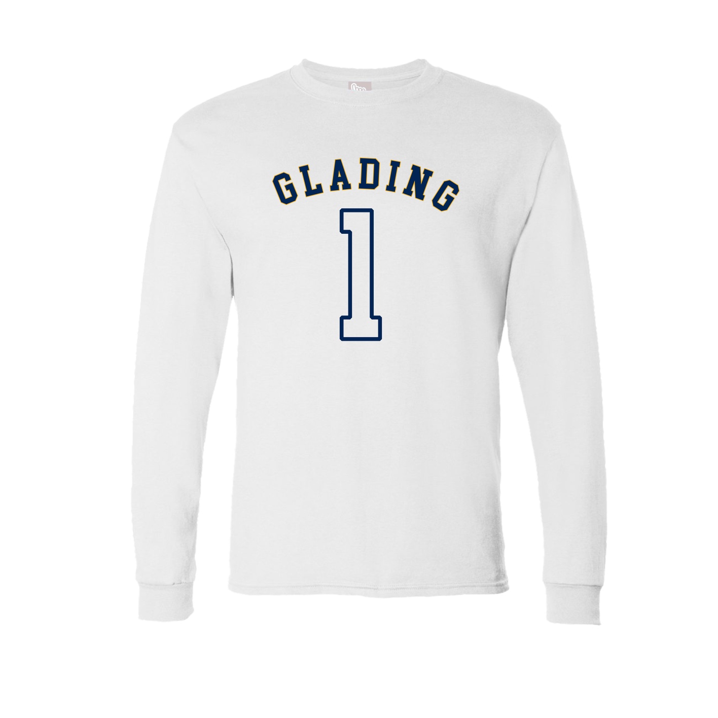 Long Sleeve Tee — Shirsey Arch in White