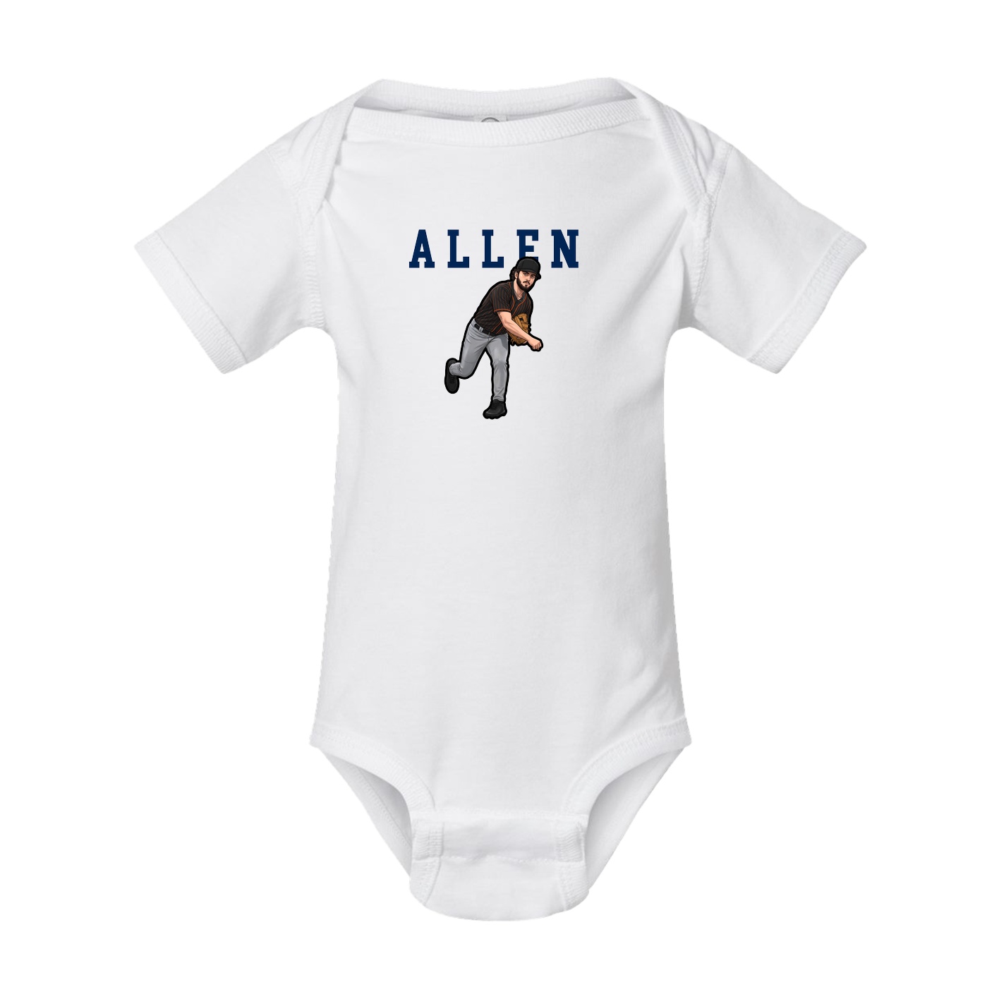 Baby Onesie — Shirsey in White
