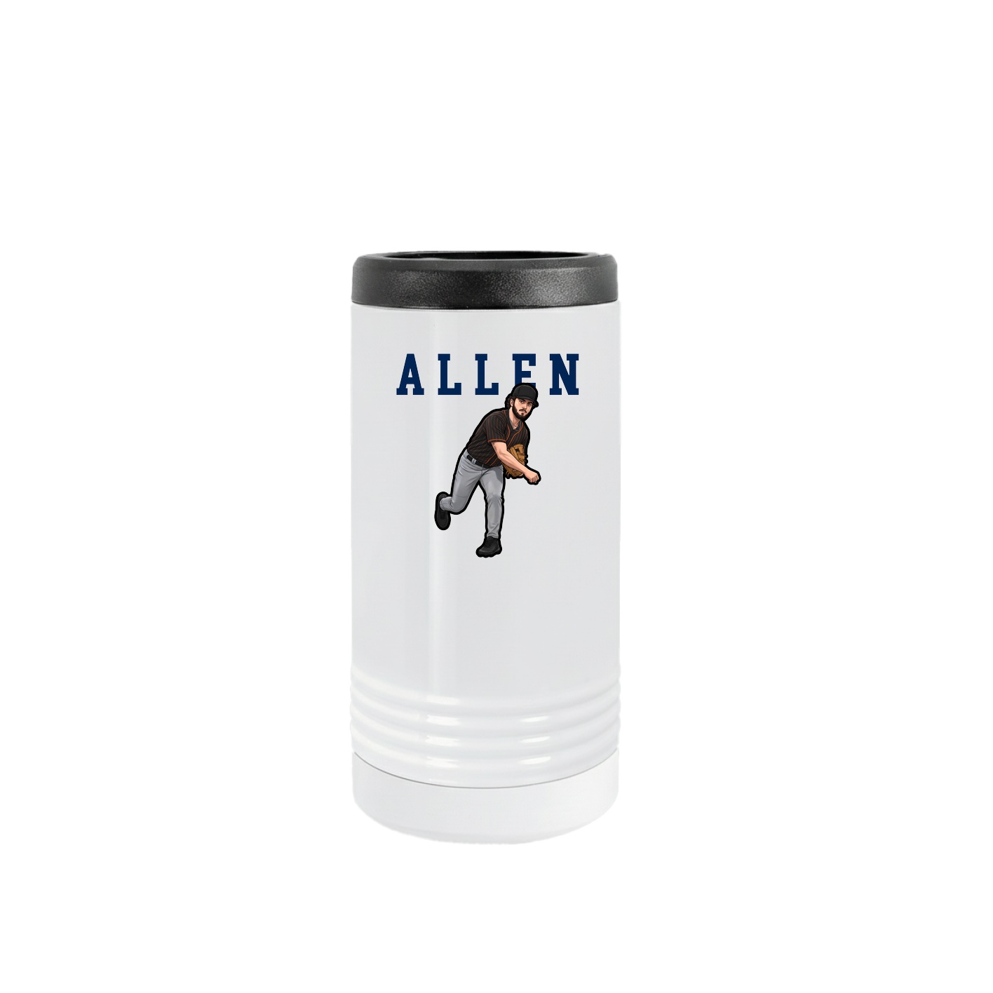 Slim Beverage Holder — Shirsey in White