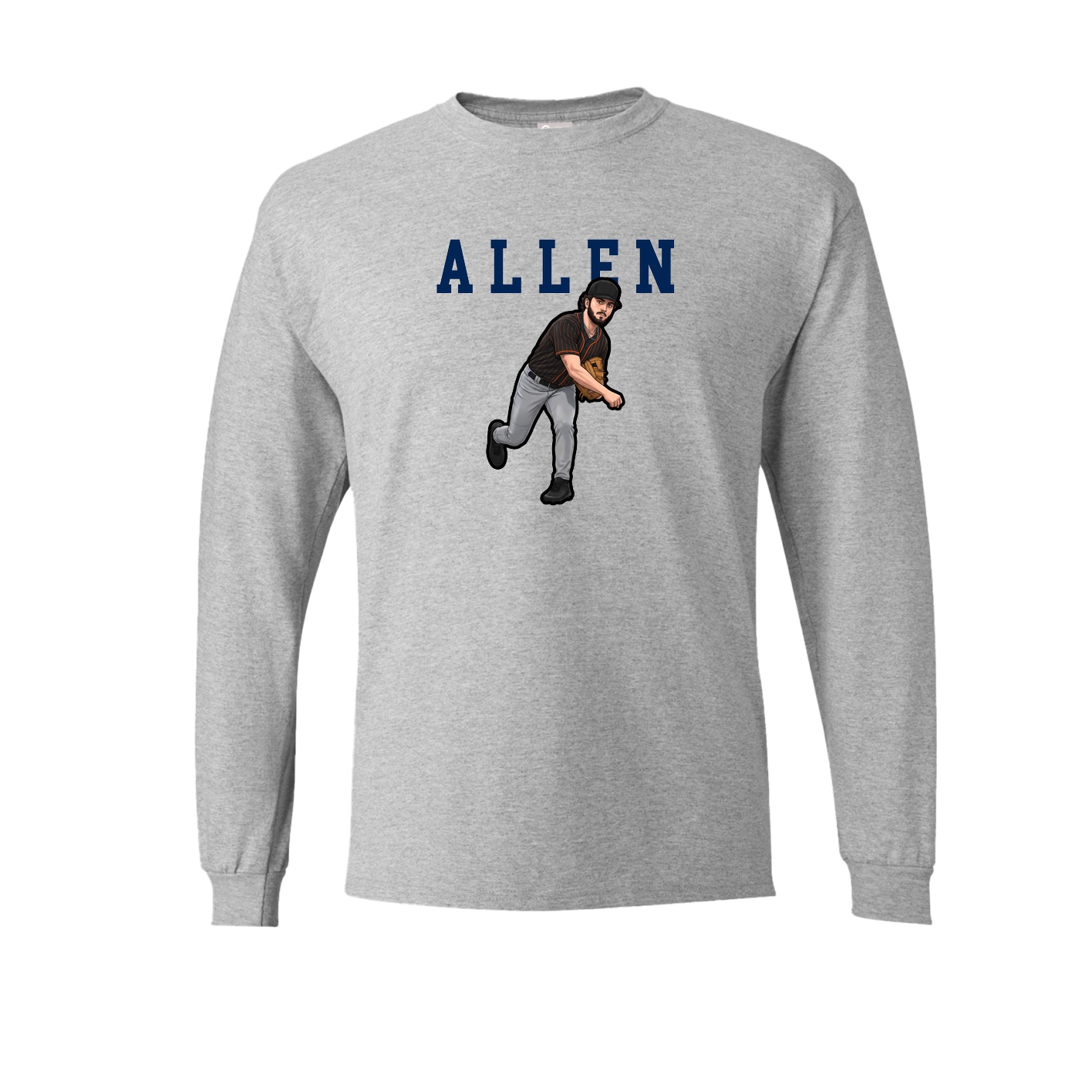 Long Sleeve Tee — Shirsey in Grey
