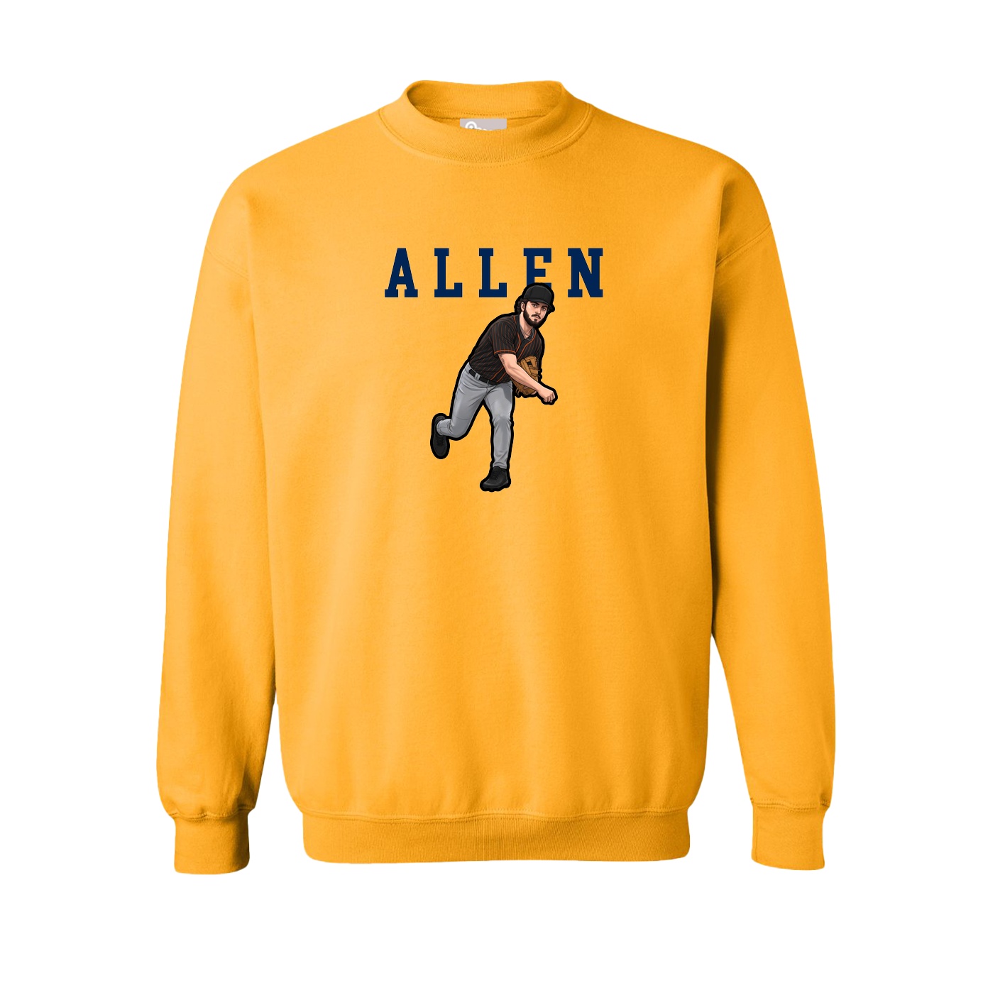 Fleece Crew — Shirsey in Gold