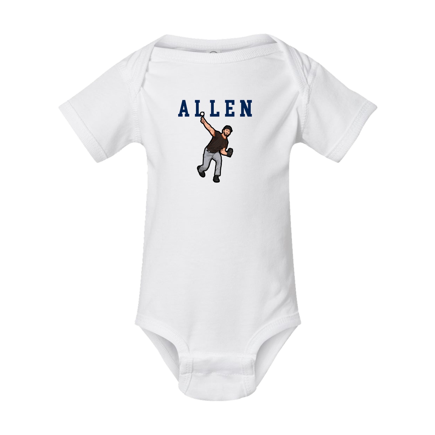 Baby Onesie — Shirsey in White