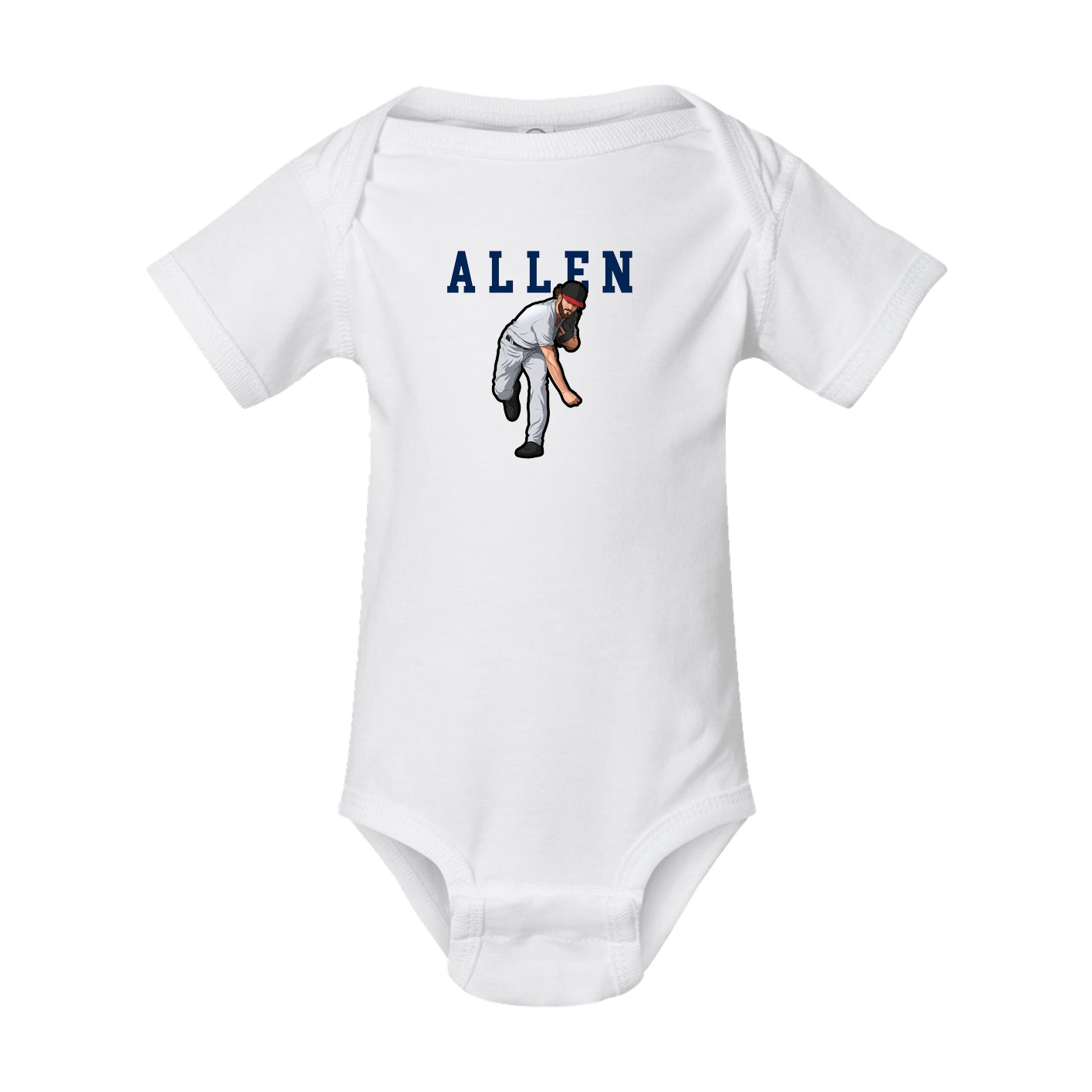 Baby Onesie — Shirsey in White