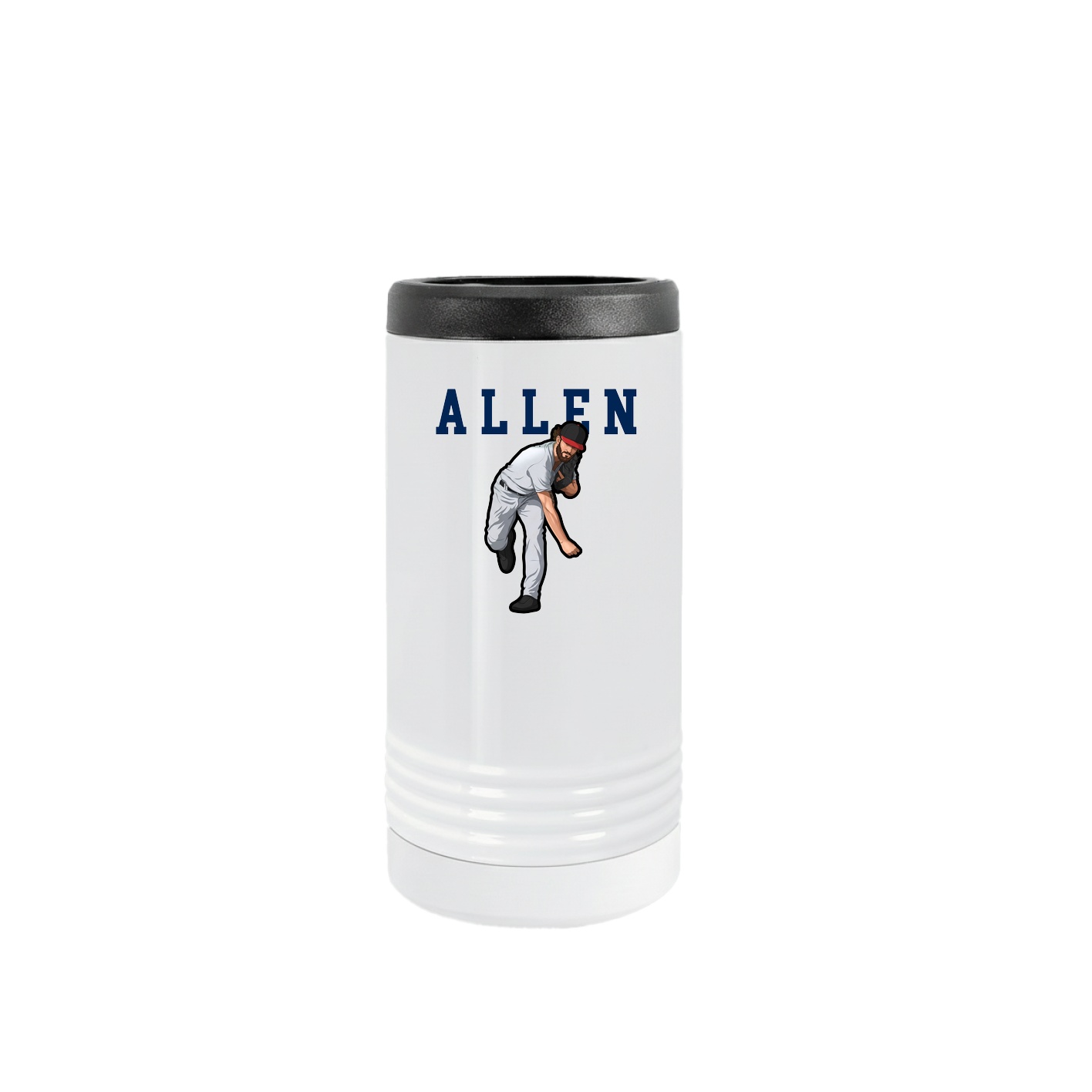 Slim Beverage Holder — Shirsey in White