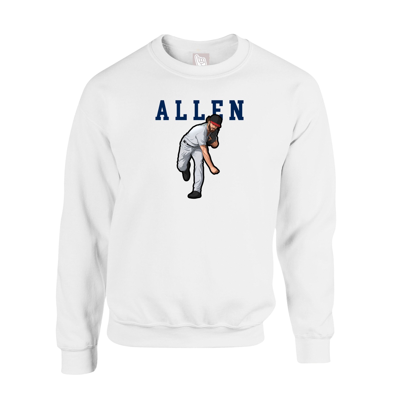 Fleece Crew — Shirsey in White