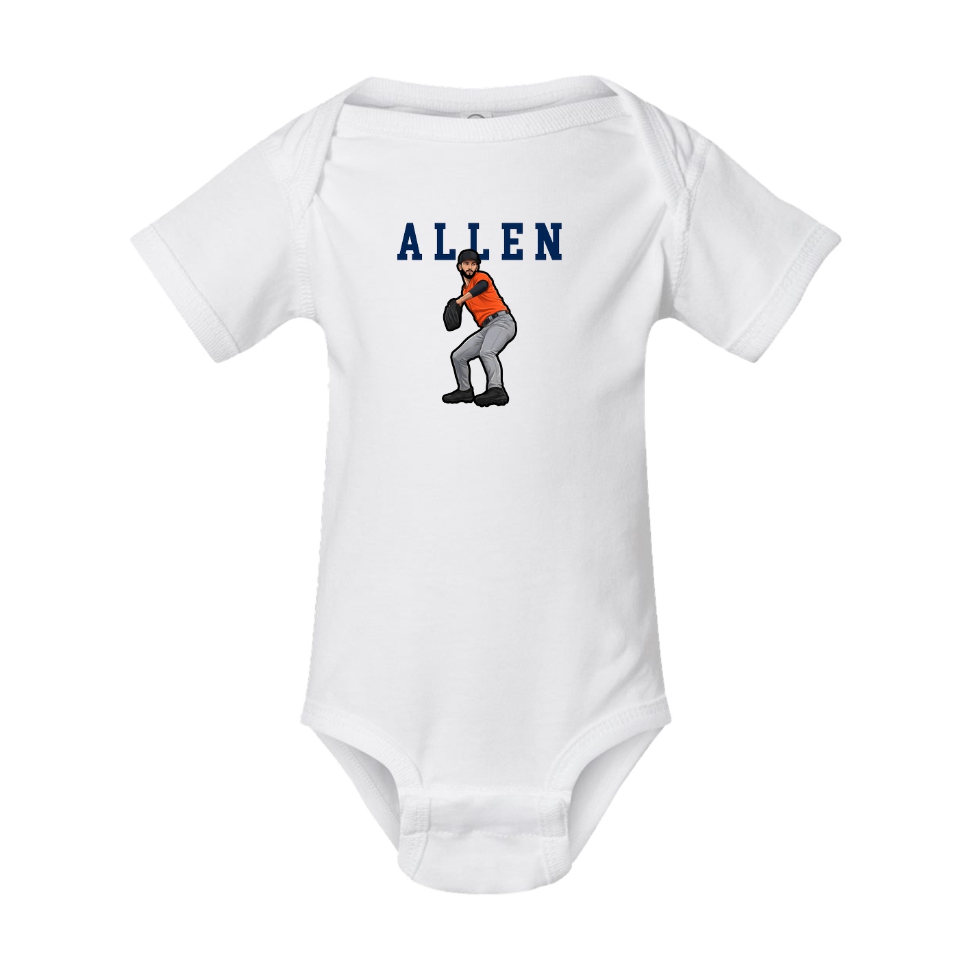 Baby Onesie — Shirsey in White