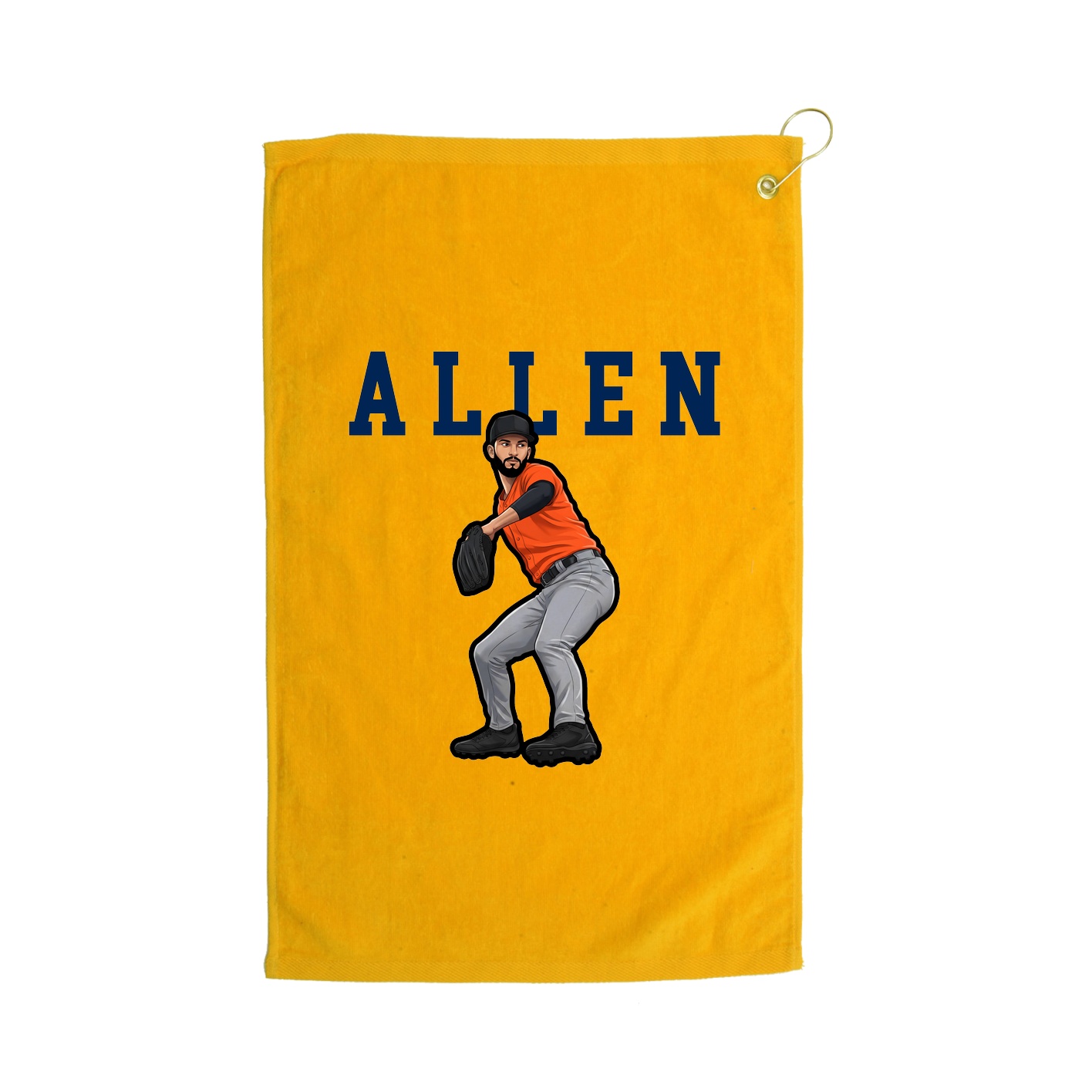 Golf Towel — Shirsey in Gold