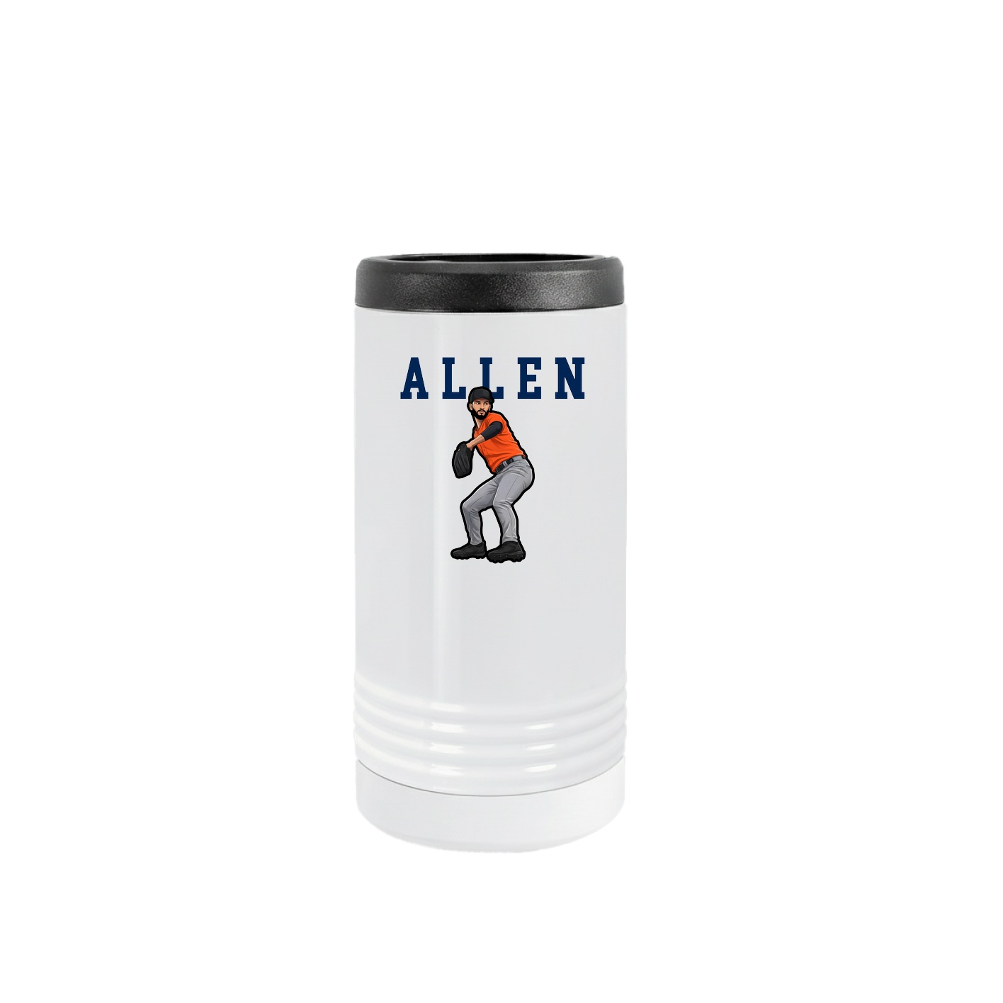 Slim Beverage Holder — Shirsey in White