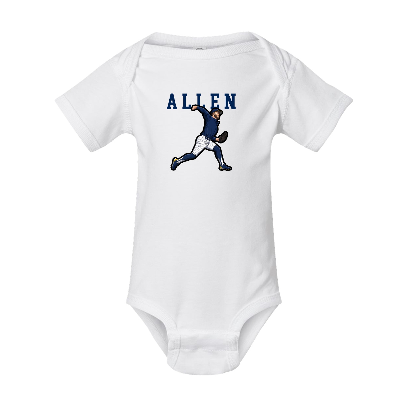 Baby Onesie — Shirsey in White