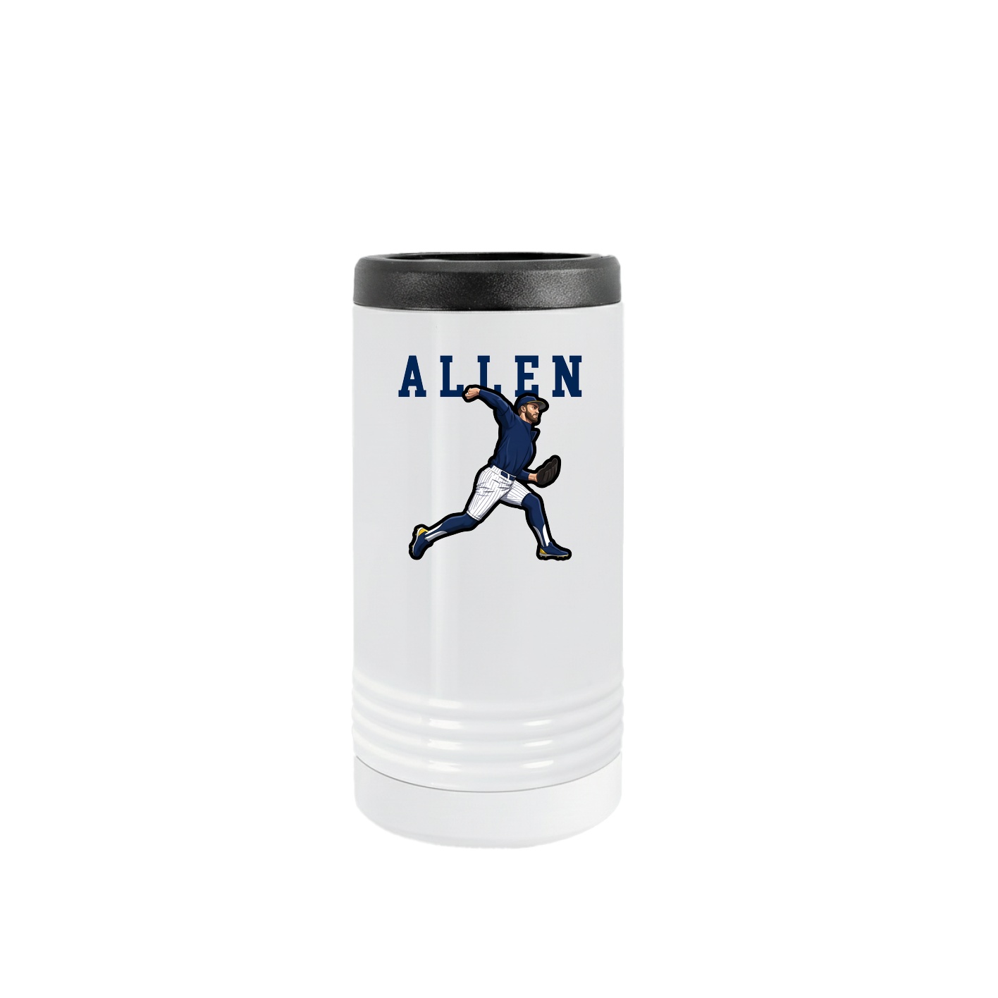 Slim Beverage Holder — Shirsey in White
