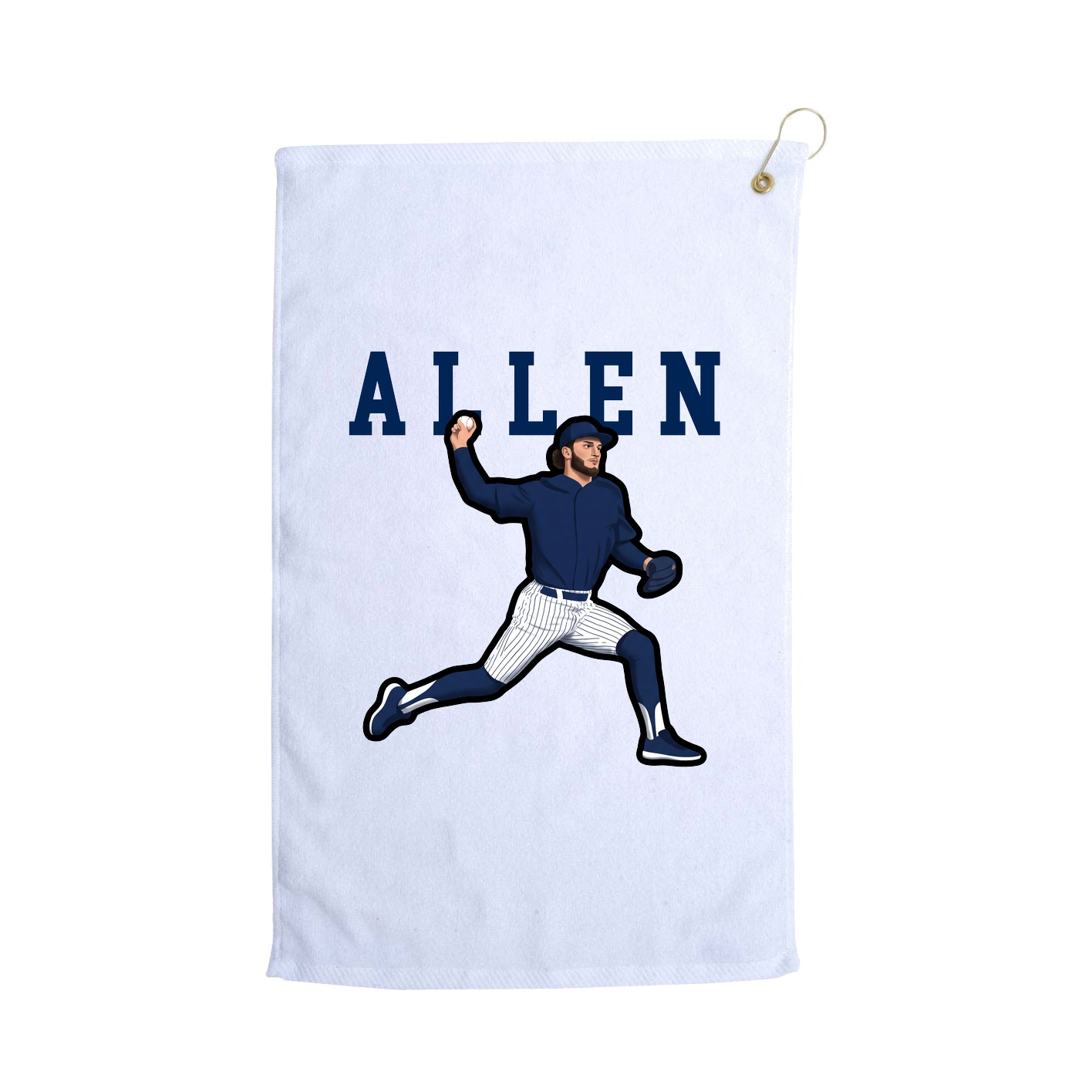 Golf Towel — Shirsey in White