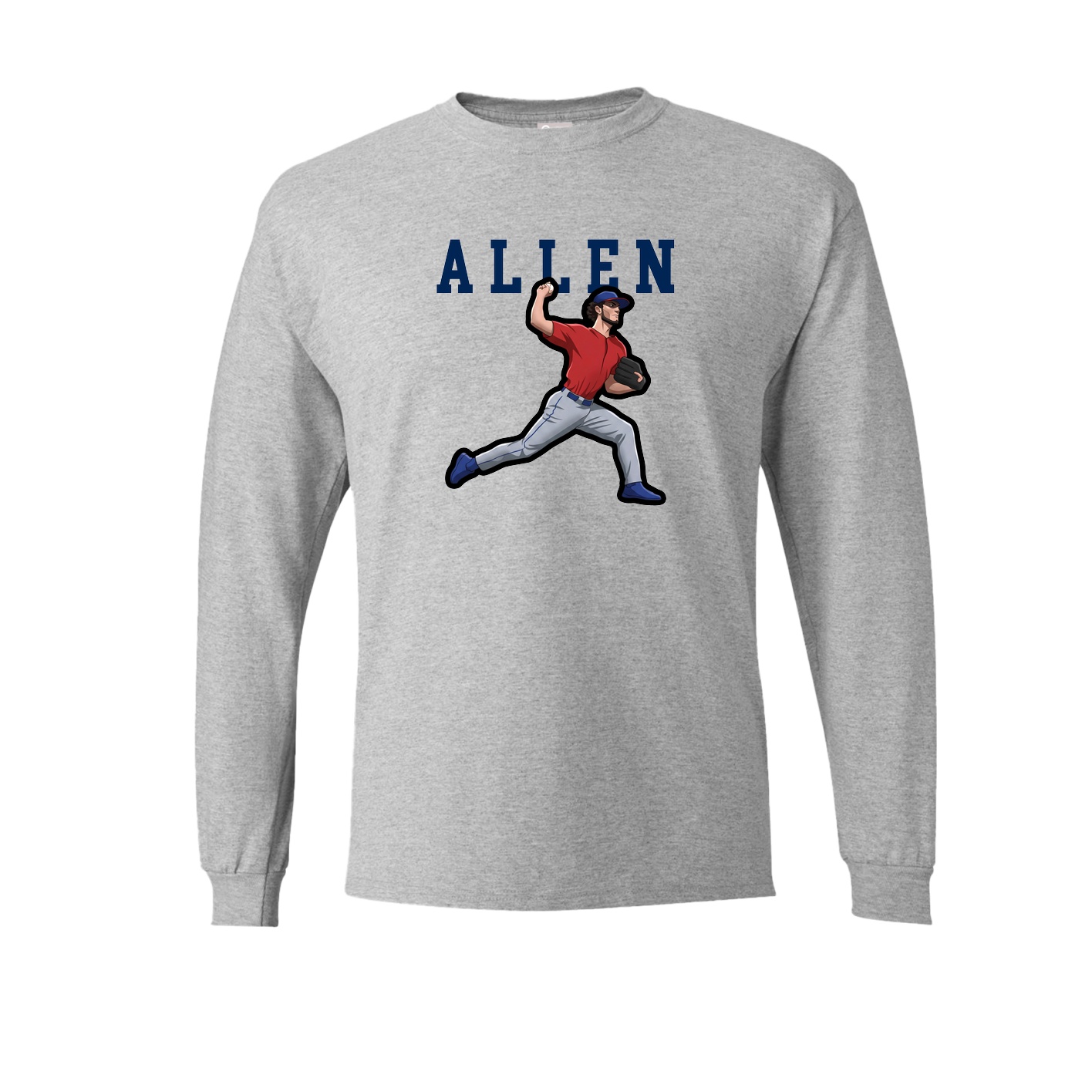 Long Sleeve Tee — Shirsey in Grey
