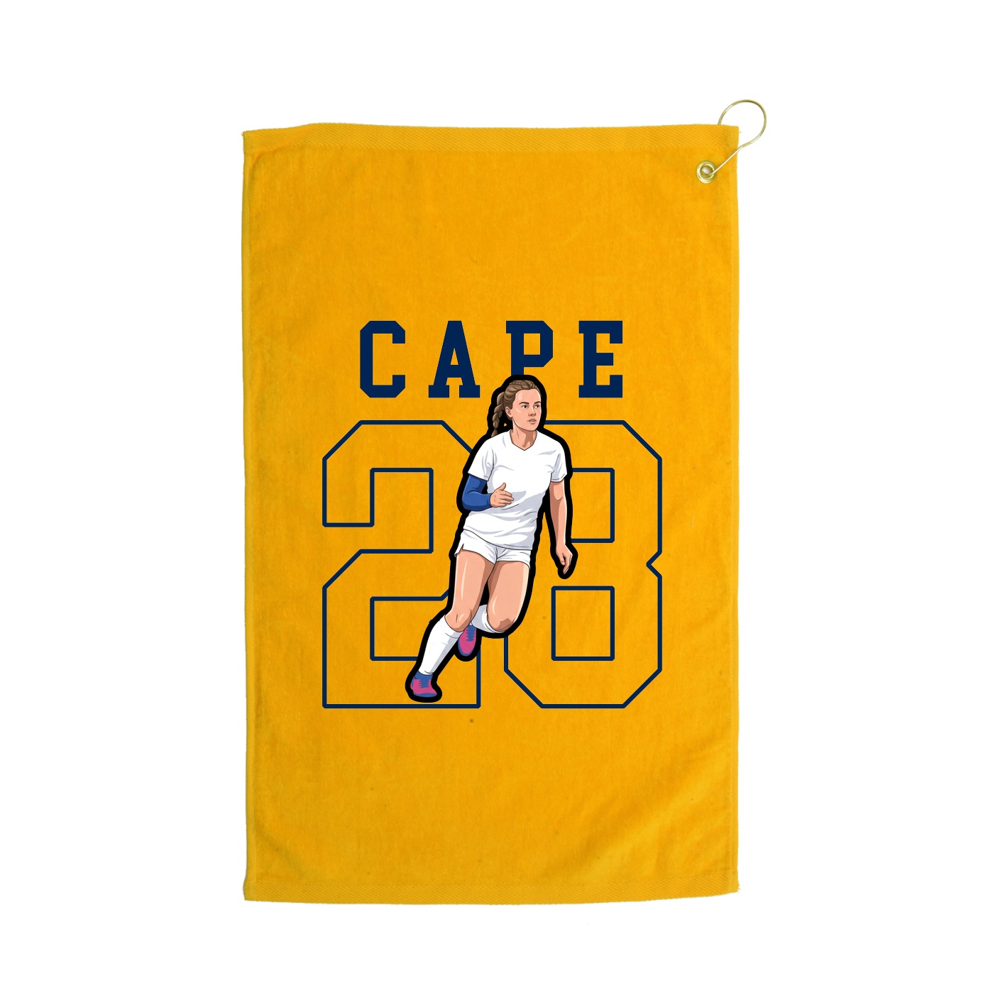 Golf Towel — Shirsey in Gold