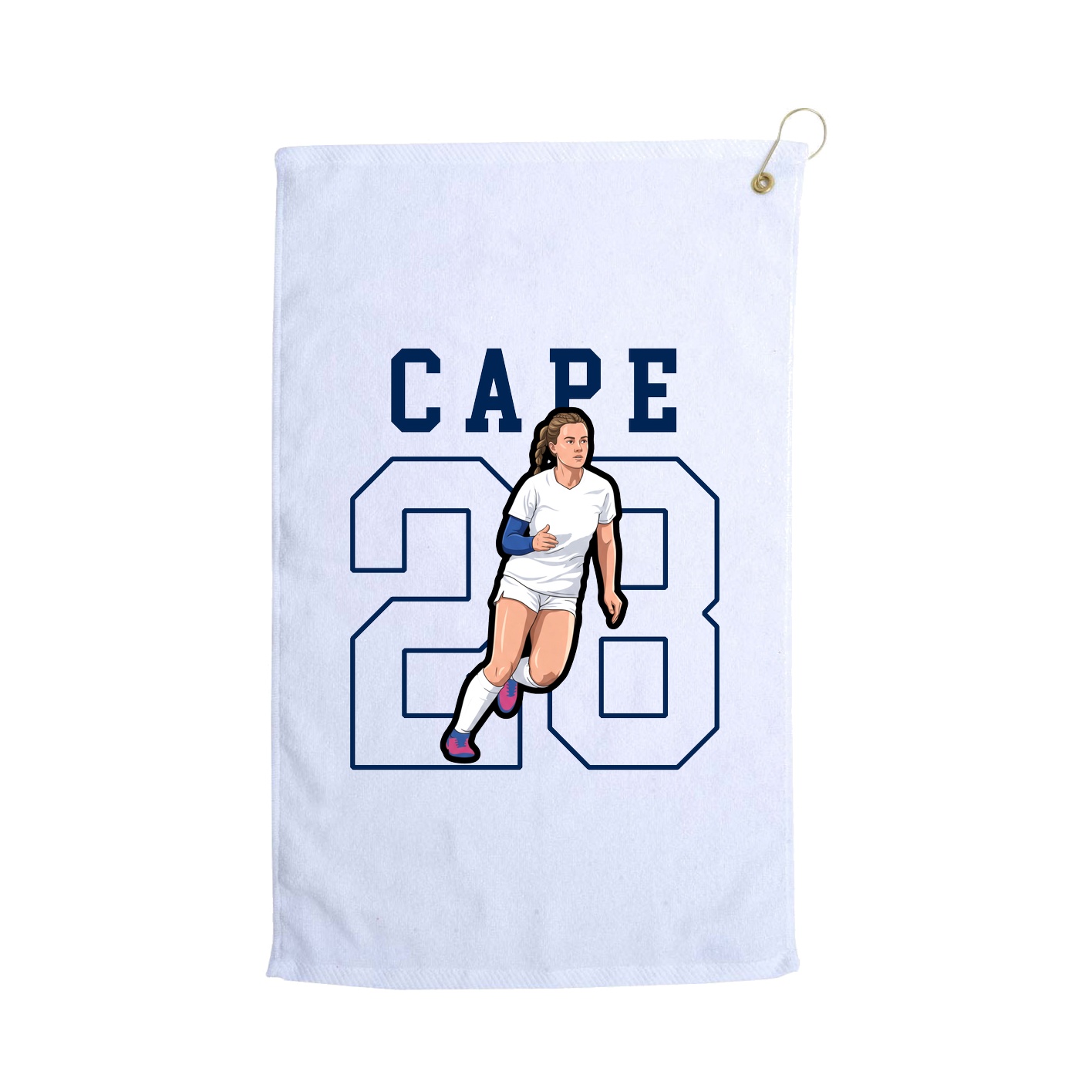 Terry Velour Golf Towel