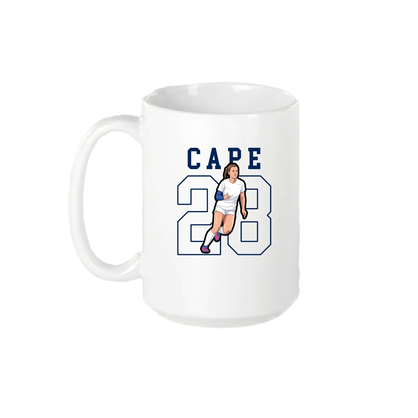 15oz Coffee Mug — Shirsey in White