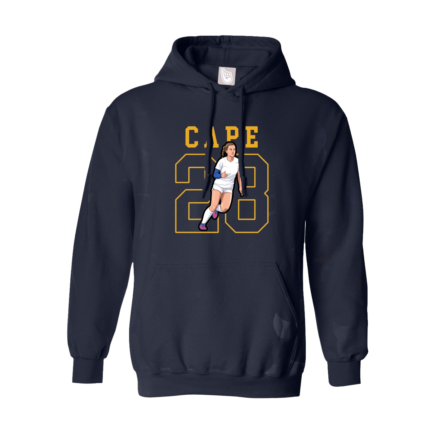 Youth Hoodie — Shirsey in Navy