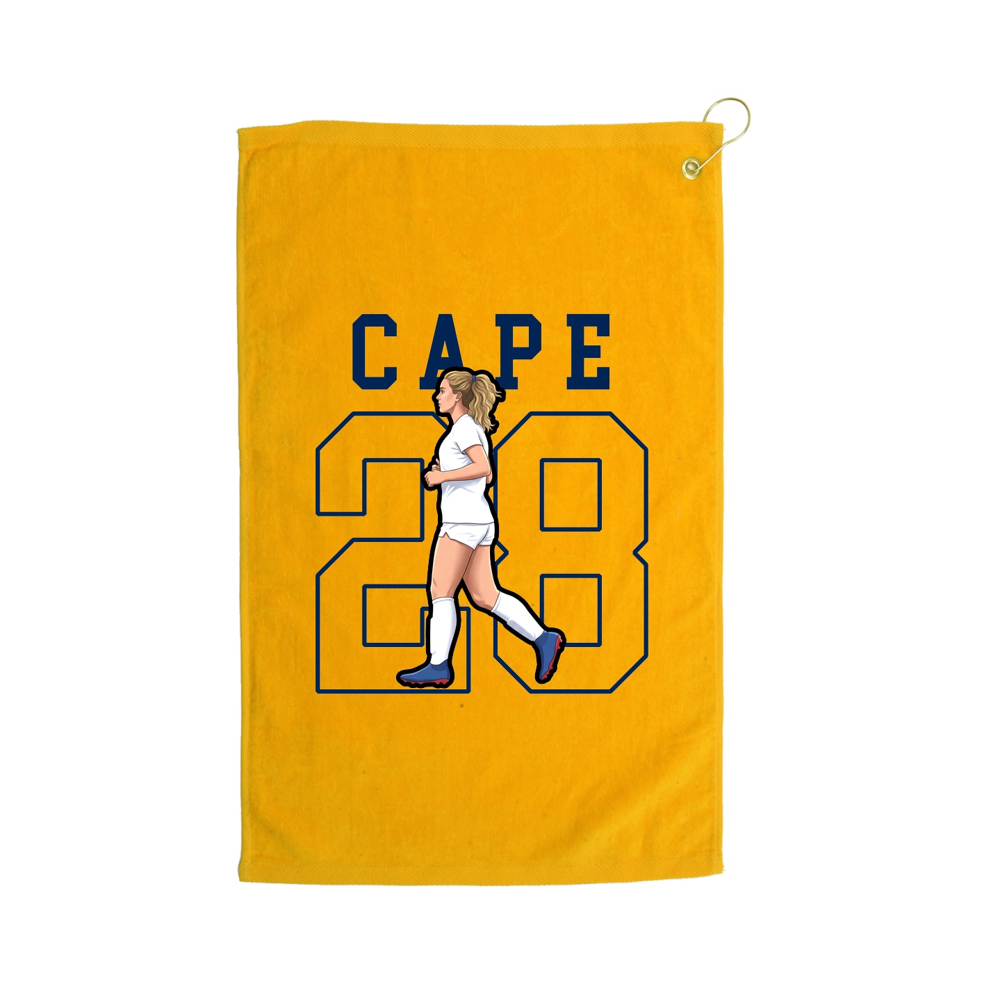 Golf Towel — Shirsey in Gold
