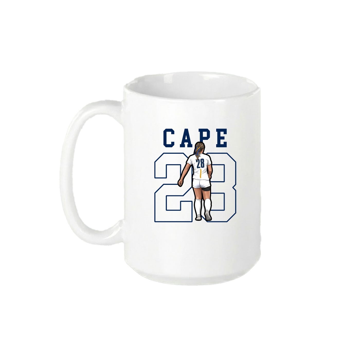 15oz Coffee Mug — Shirsey in White
