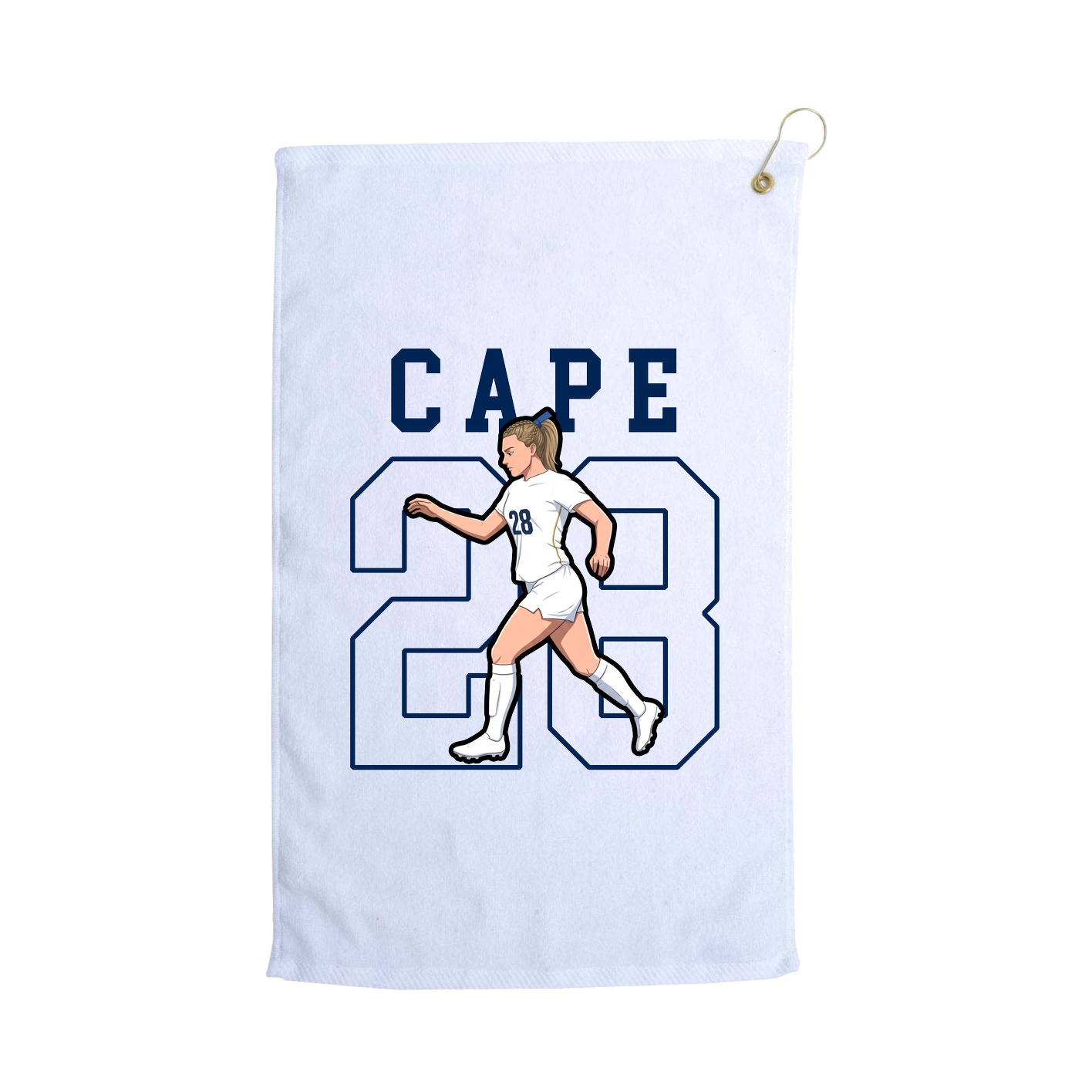 Golf Towel — Shirsey in White