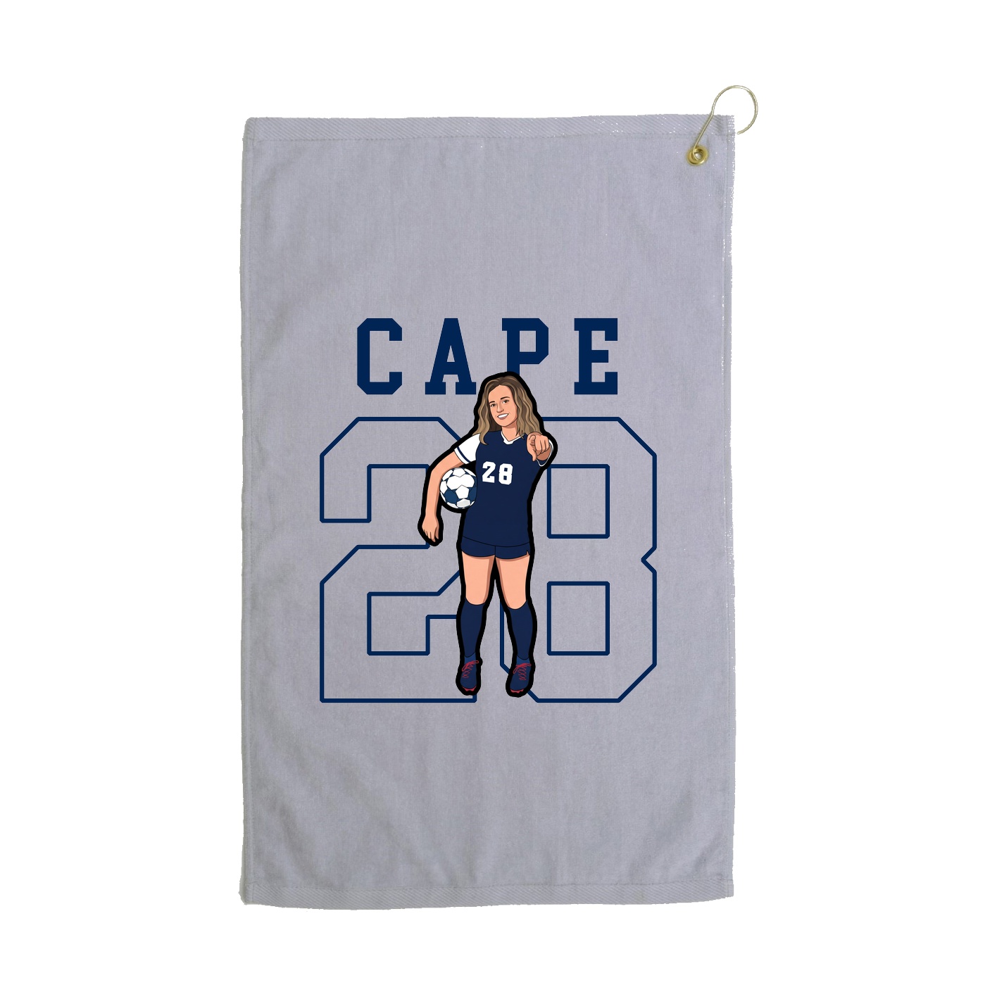 Golf Towel — Shirsey in Grey