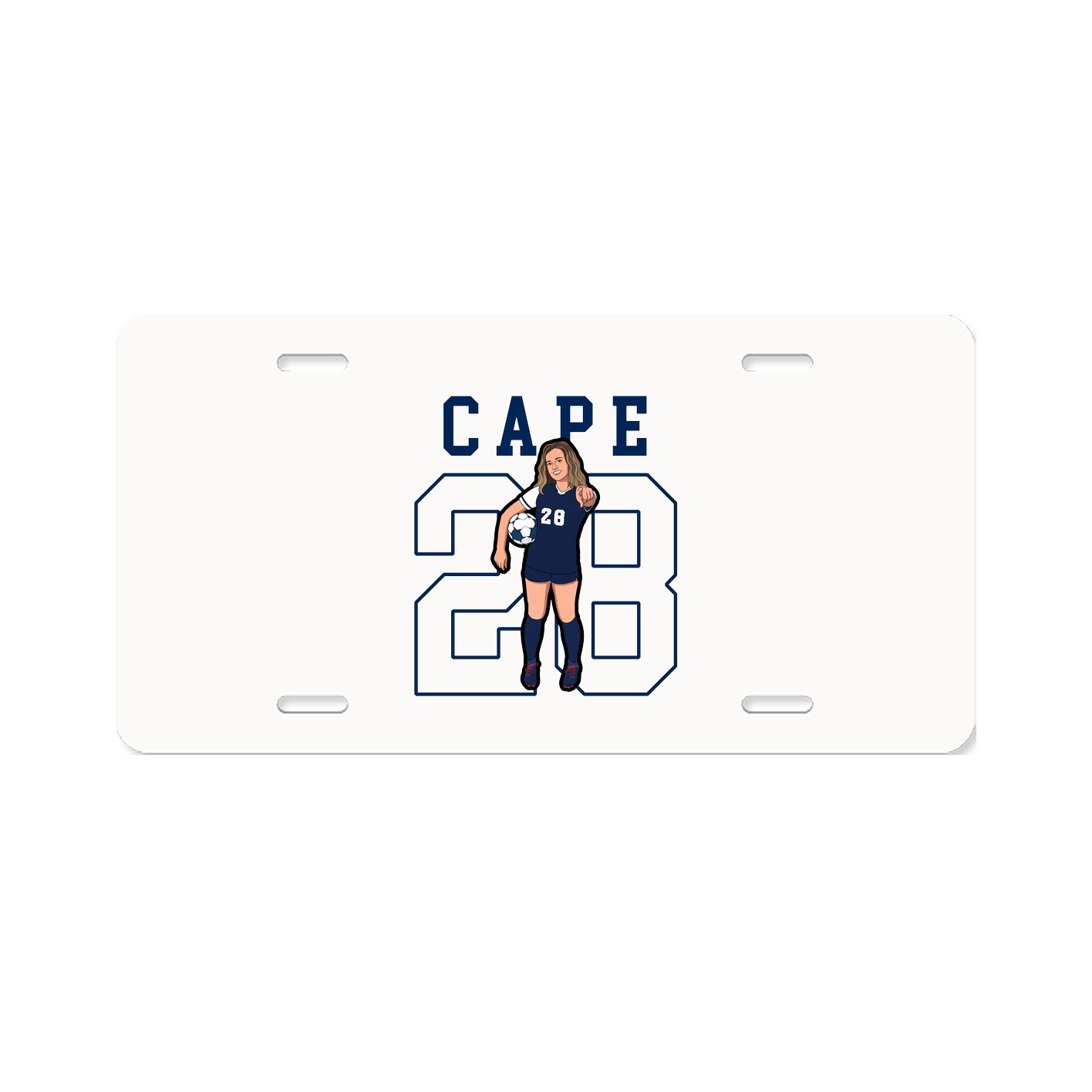 License Plate — Shirsey in Classic