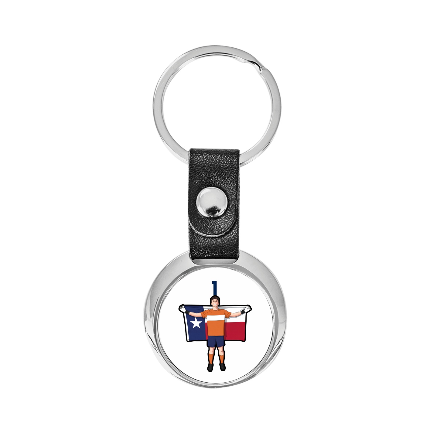 Key Chain — Number Top in Classic