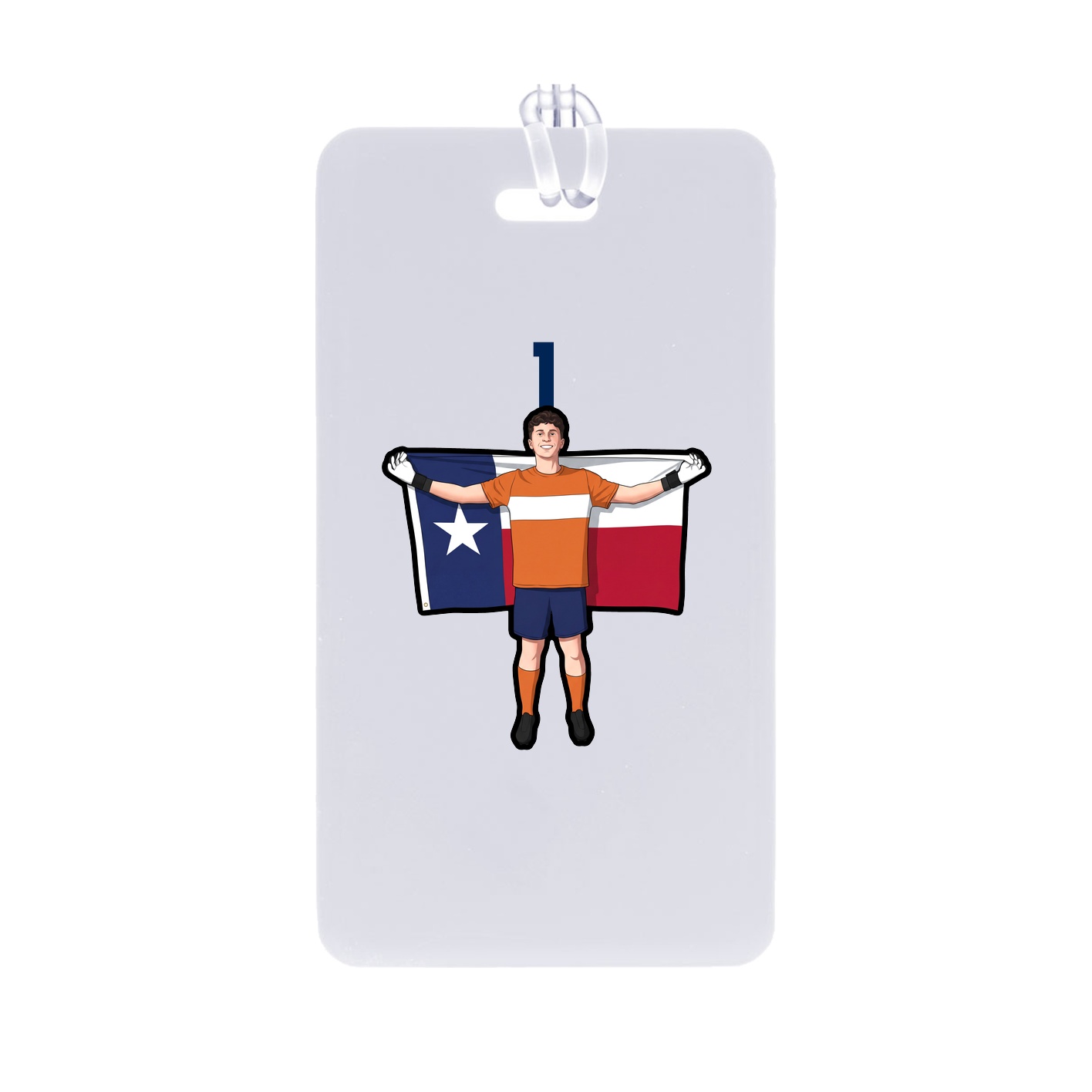 Bag Tag — Number Top in Classic