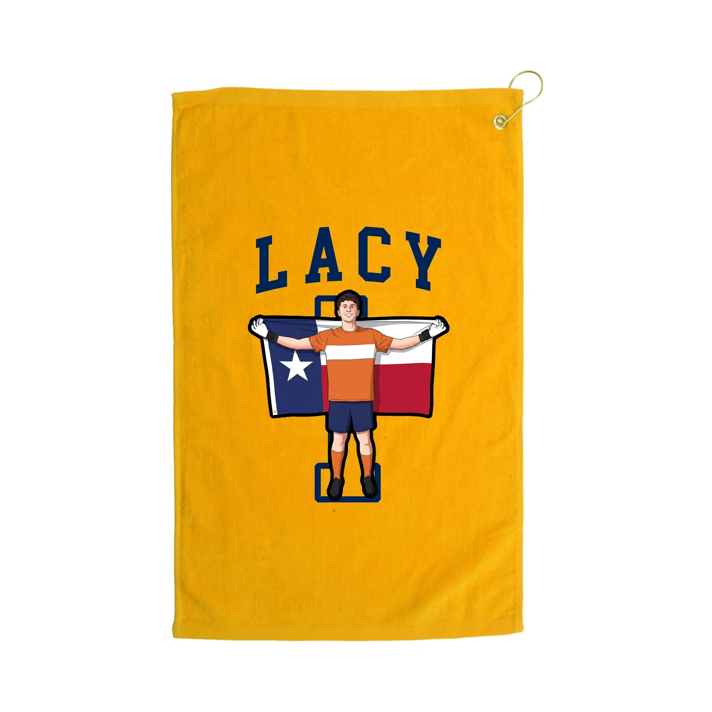 Golf Towel — Shirsey in Gold