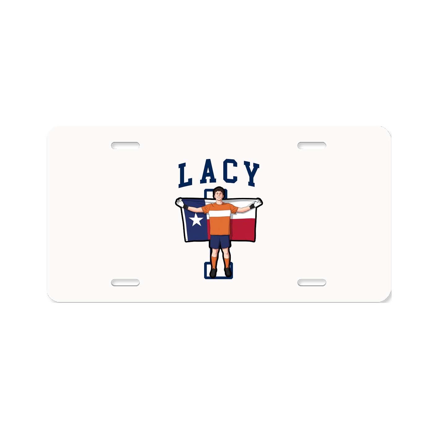 Aluminum License Plate
