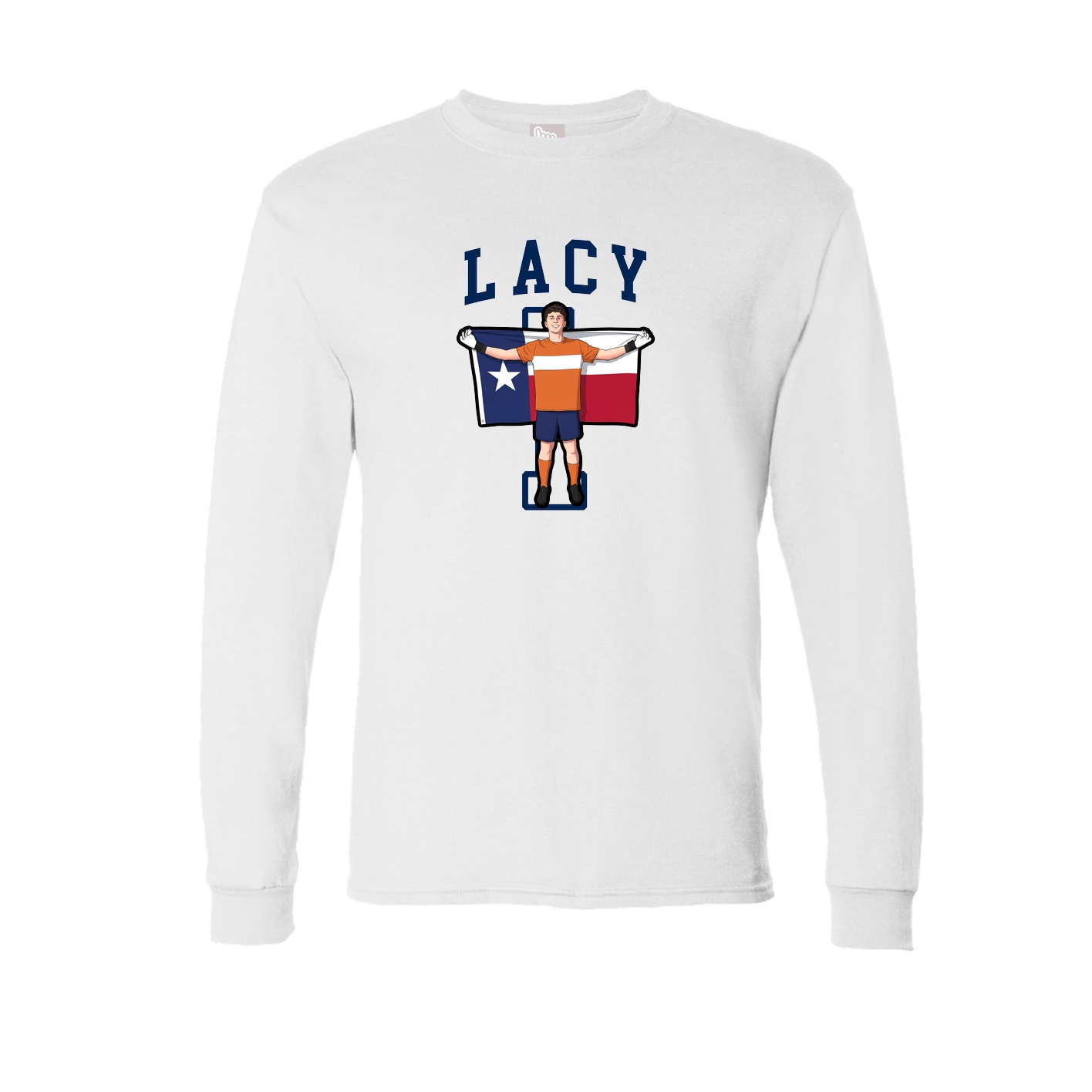 Long Sleeve Tee — Shirsey in White