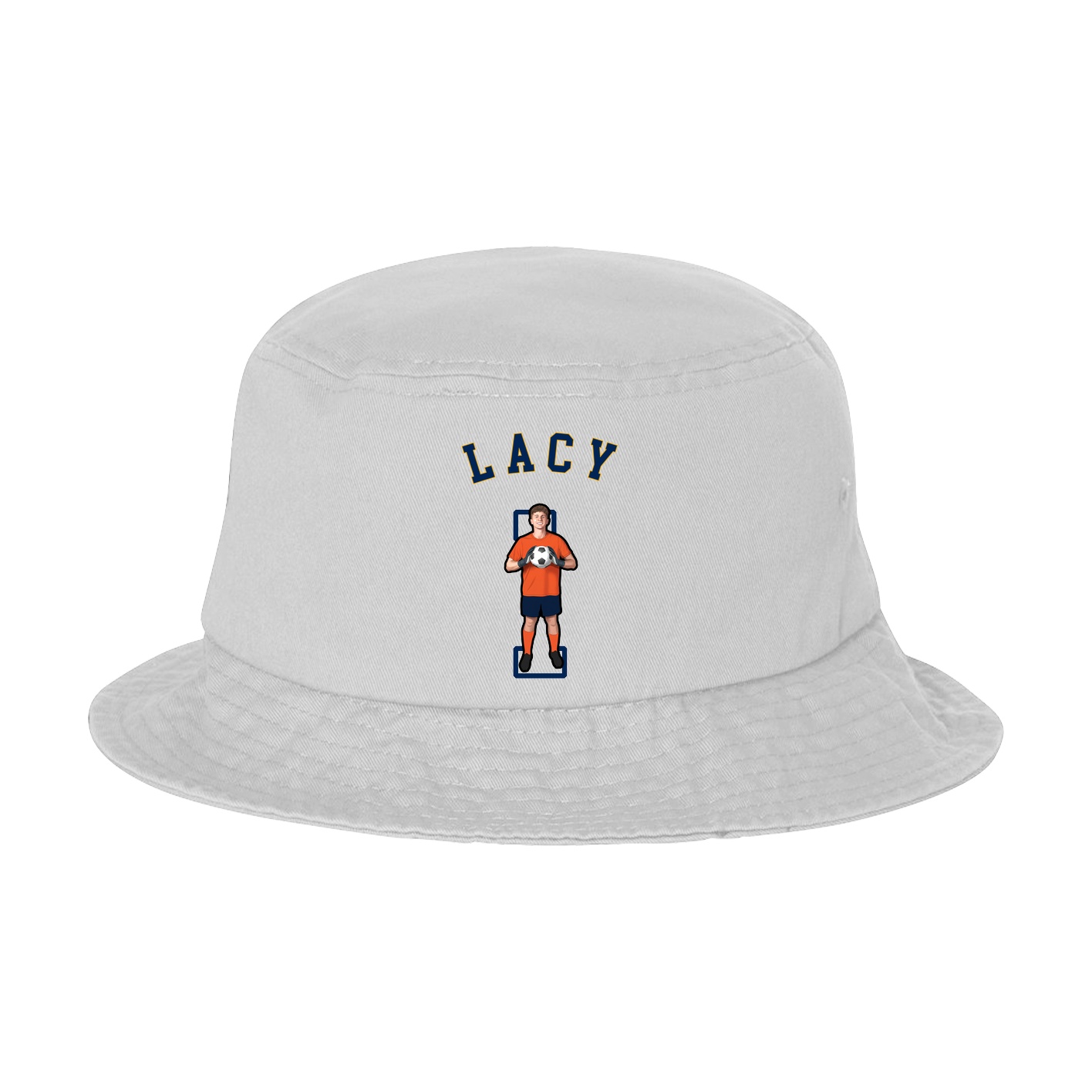 Bucket Cap — Shirsey Arch in White