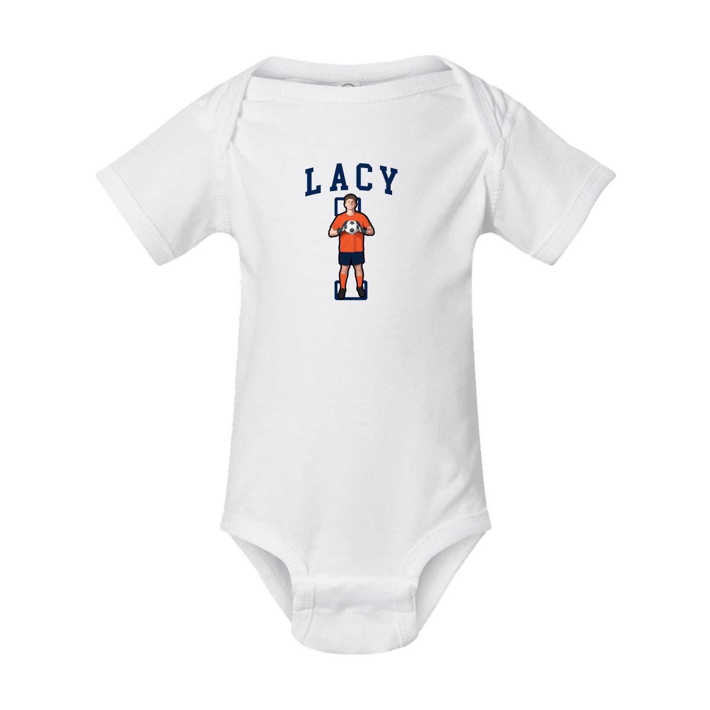 Baby Onesie — Shirsey in White