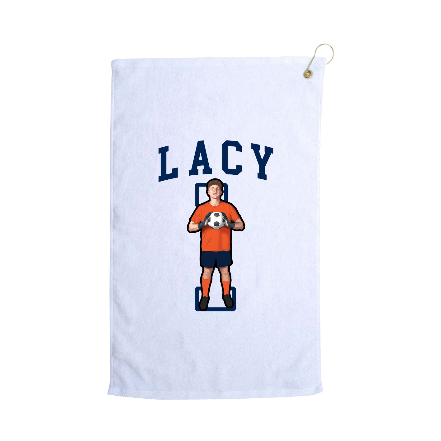 Golf Towel — Shirsey in White