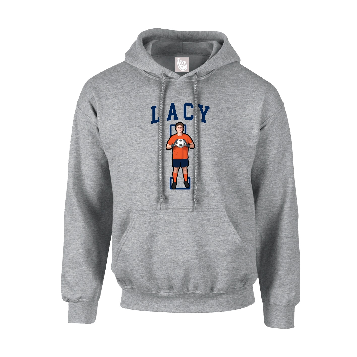 Youth Hoodie — Shirsey in Grey