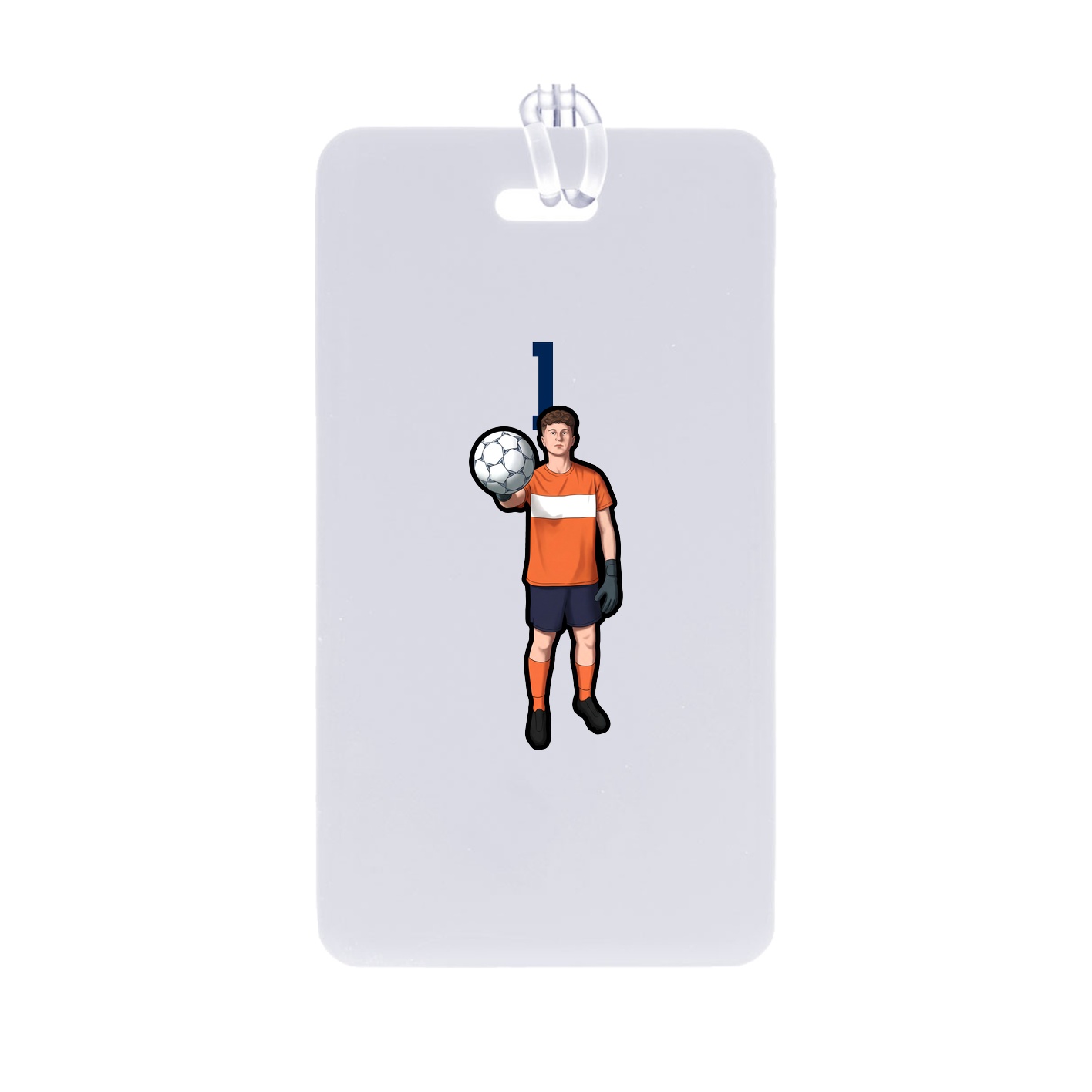 Bag Tag — Number Top in Classic