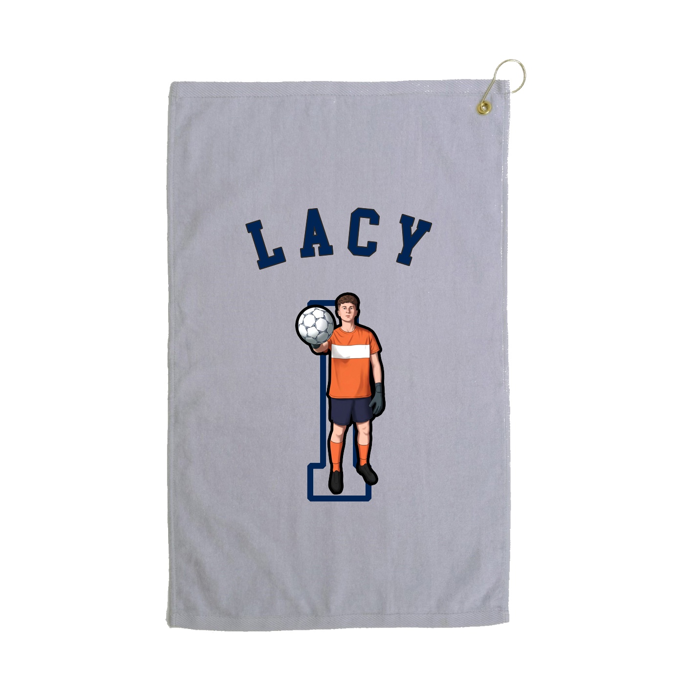 Golf Towel — Shirsey Arch in Grey